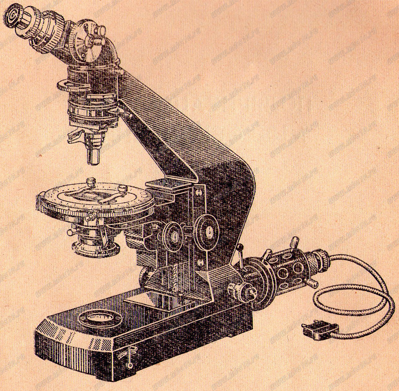 Инструкция микроскопа мин 8